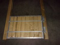 Demi porte pour poney avec dormant gonds