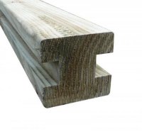 Pièces de construction au détail Poteau intermédiaire R 42x2500x120x120