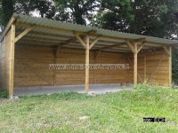 Abri agricole 5Mx6M murs en clin 40mm H:3.5M Abri agricole 5Mx6M murs en clin 40mm H:3.5M